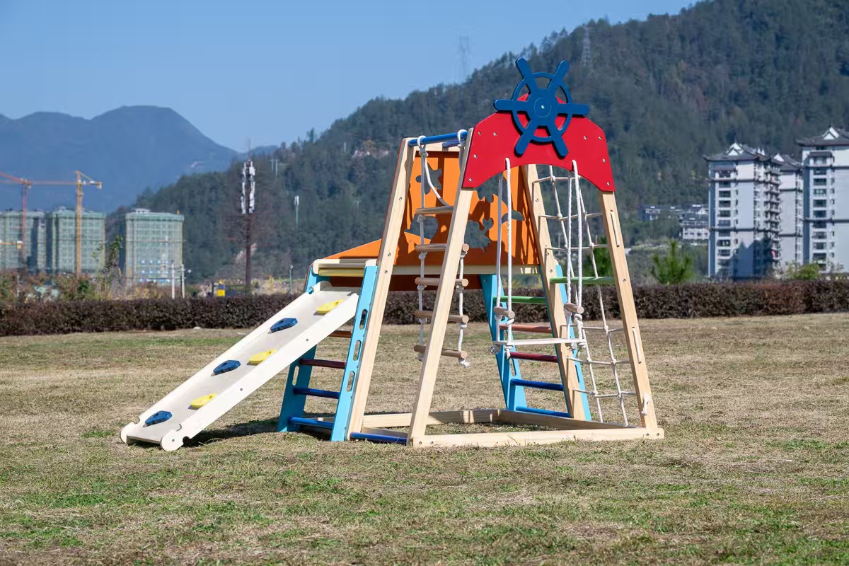 Büyük Ahşap Tırmanma Çerçevesi - Kids Outdoor Climbing Frame incelemesi ve fiyatı