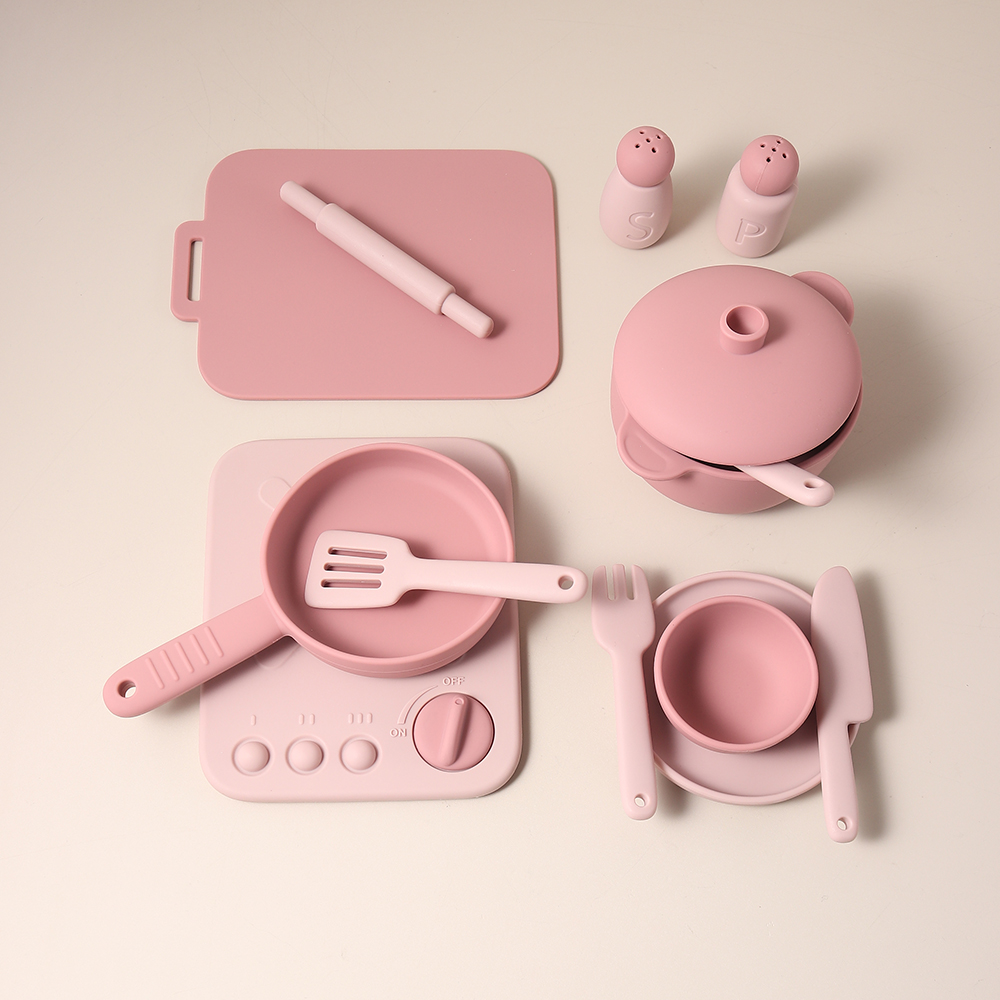 13 Parça Silikon Mutfak Oyunca - Kids Outdoor Kitchen Accessories incelemesi ve fiyatı